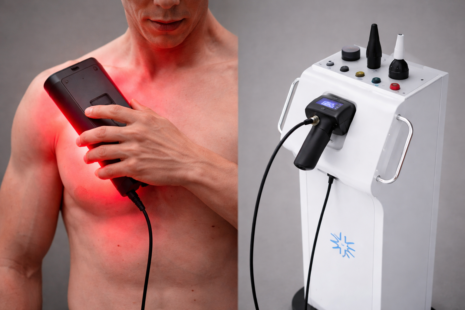 Red light therapy and cryotherapy equipment